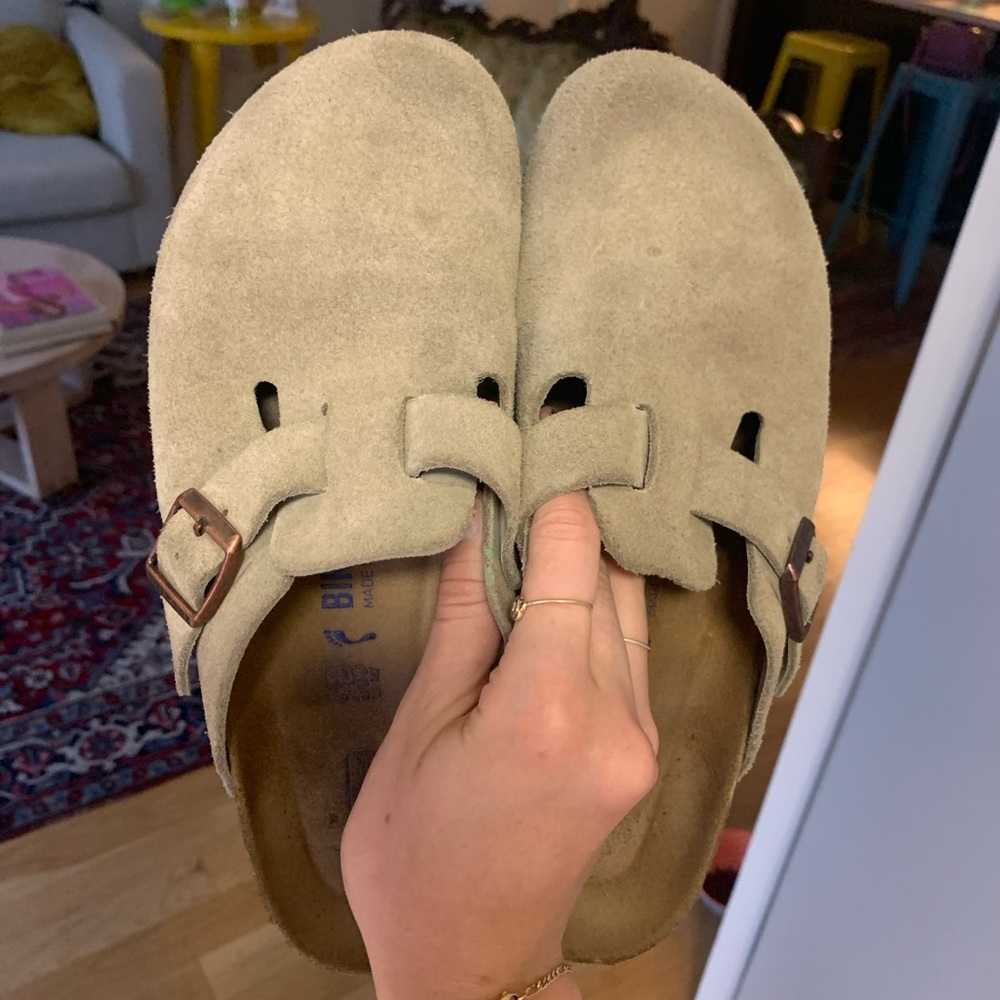 Birkenstock Boston Clogs Size 9